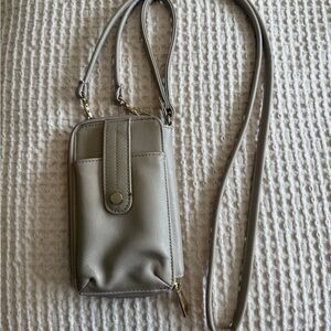 Relic crossbody wristlet wallet phone holder purse